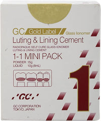 GC Gold Label 1 / Fuji I (Powder-Liquid) Luting GIC - Mini Pack A2