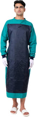 Semi OT Gown | Double Layered Cotton with Waterproof Front | Comfortable & Breathable