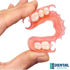 Dr. Smith Flexible Denture Cartridge | Large | Bio-Compatible & Durable | Lightweight & Stain-Free | 1 Unit