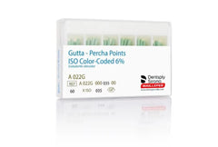 Dentsply ISO Color-Coded 6% Gutta Percha Points
