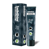 SmiloShine Charcoal Activated Whitening Toothpaste 100g With Menthol Flavor For Fresh Breath, Protect Enamel & Fight Cavities | Teeth Whitening Toothpaste | Charcoal Toothpaste 100gm
