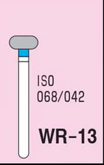 Mani Wheel Round (WR) Series Regular Shank Diamond Burs