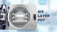 Runyes Touch Screen Autoclave – Class B (FENG 23 ltr) with Water Distiller