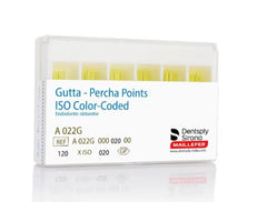 Dentsply ISO Color-Coded 2% Gutta Percha Points