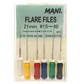 5 x Mani Flare Endo Hand File