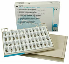 3M ND-96 SS Primary Molar Kit Preformed Paediatric Crowns