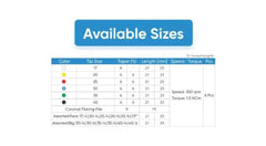 Neoendo NeoBlue Refills NiTi Rotary Files