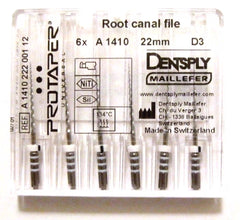 Dentsply ProTaper Retreatment Refills NiTi Rotary Files - 9%/16/D1 (30)