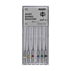 Mani Short Barbed Broaches