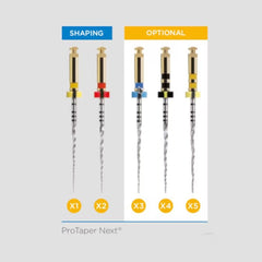 Dentsply ProTaper Next Assorted (X1-X3) NiTi Rotary Files