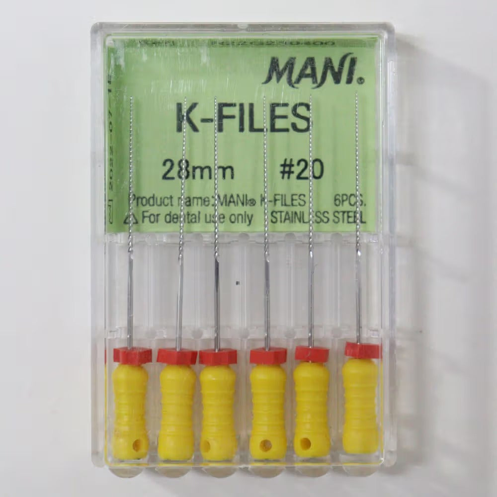 Mani Stainless Steel K Files