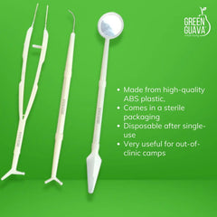 Probe, Mirror, Tweezers (Disposable)