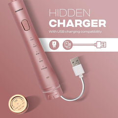 SmiloShine Adult Electric Toothbrush Sonic Power Dupont Bristles With 5 Modes & 1 Extra Bristle Head, 31000 Strokes/Min, Ipx7|Automatic Toothbrush|Electricity Toothbrush (Pink), 1 count