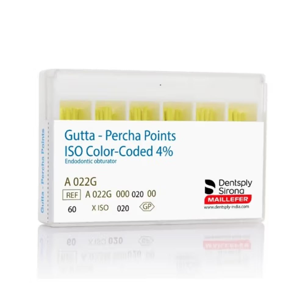 Dentsply ISO Color-Coded 4% Gutta Percha Points