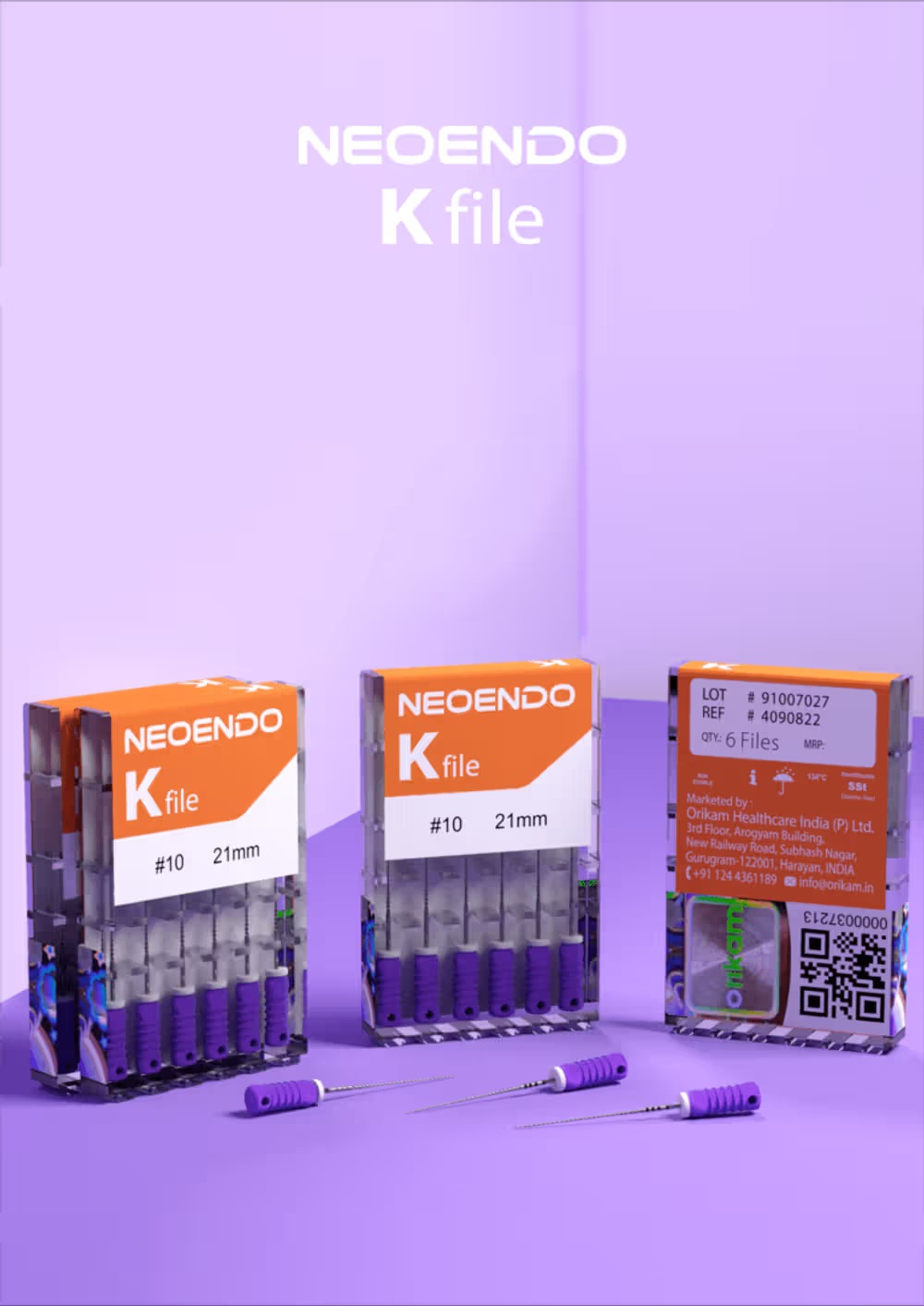 Neoendo Stainless Steel K Files