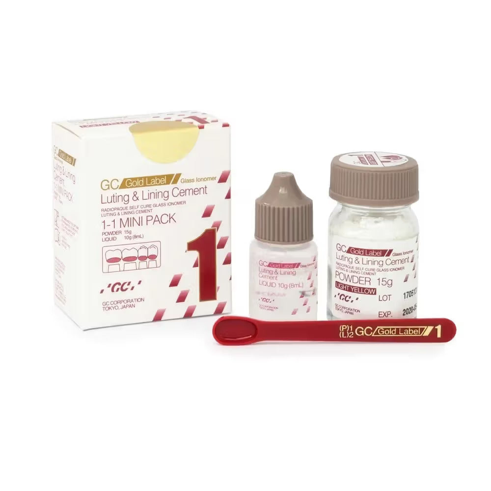 GC Gold Label 1 / Fuji I (Powder-Liquid) Luting GIC - Mini Pack A2