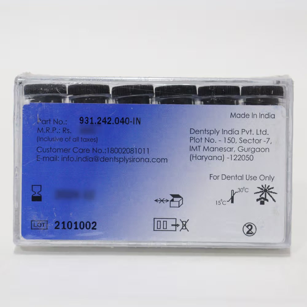 Dentsply ISO Color-Coded 4% Gutta Percha Points