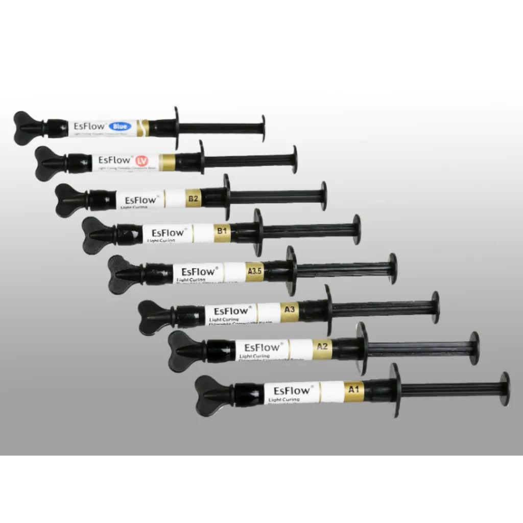 Spident EsFlow Light-Cured Flowable Composite Resin Syringes