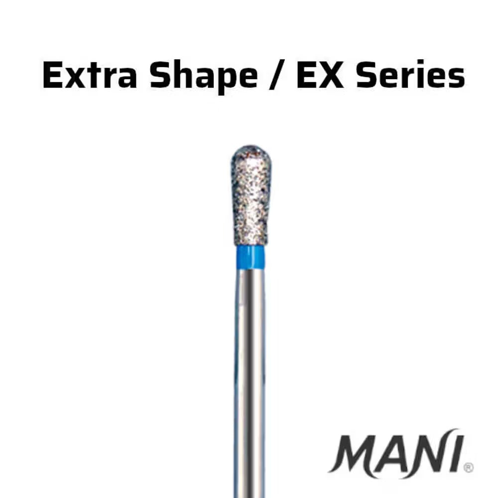 Mani Extra Shape (EX) (Special) Series Regular Shank Diamond Burs
