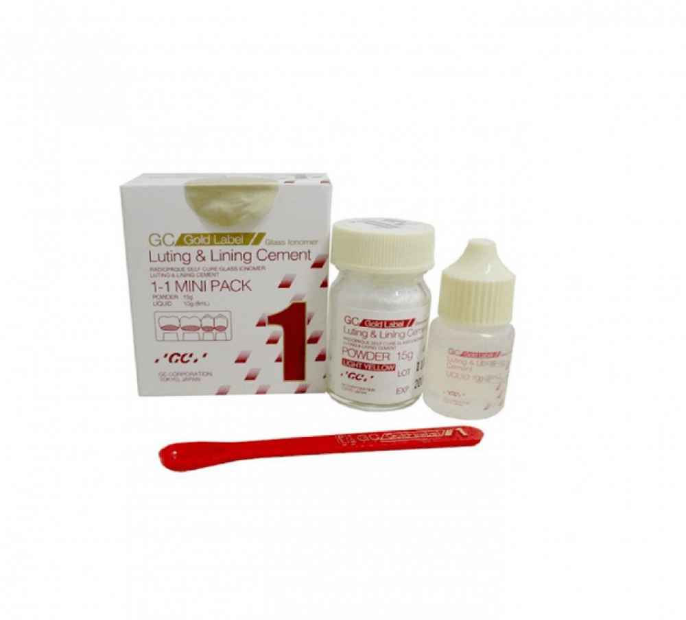 GC Gold Label 1 Luting & Lining Glass Ionomer Cement
